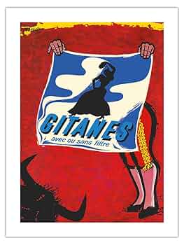 【ヴィンテージポスター】yoldjoglou　GITANES ジタン ヴィンテージポスター】yoldjoglou GITANES ジタン ヴィンテージ
